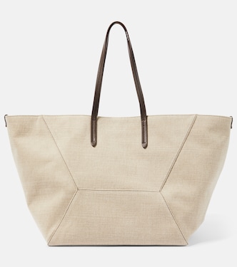 Cabas Large en toile | Brunello Cucinelli