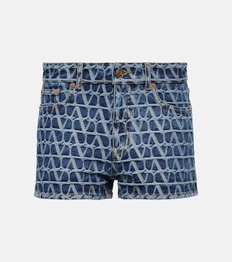 Shorts di jeans Toile Iconographe | Valentino