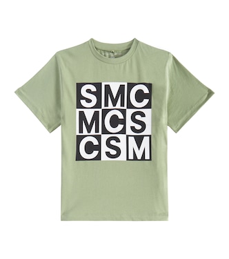 T-shirt in jersey di cotone con stampa | Stella McCartney Kids