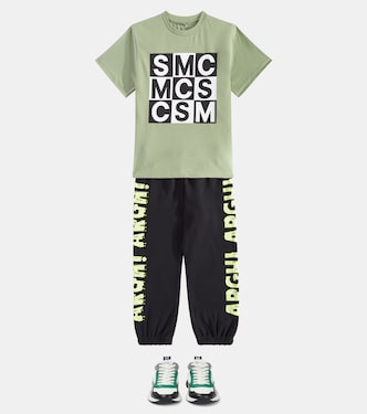 Camiseta de jersey de algodón estampada | Stella McCartney Kids