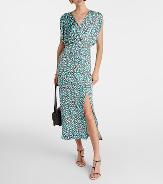 Williams printed jersey midi dress | Diane von Furstenberg