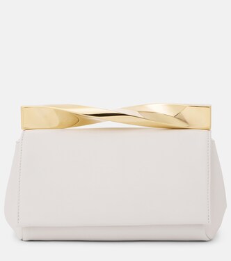 Clutch Twist Mini aus Leder | Aquazzura