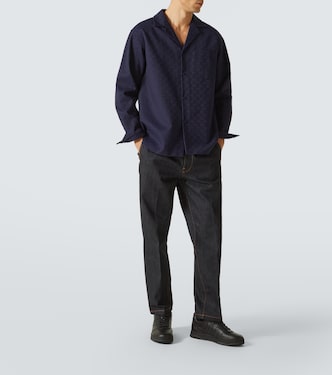 Sneakers Re-Web aus Leder | Gucci