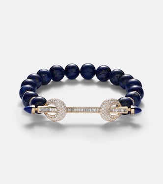 Bracciale Chakra in oro 18kt con pietre preziose e diamanti | Ananya