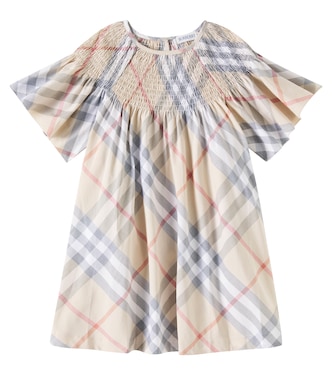 Kleid Burberry Check aus Baumwolle | Burberry Kids