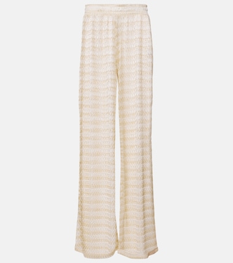 Adi lamé wide-leg pants | Melissa Odabash