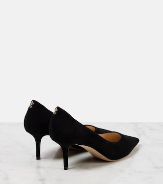 Escarpins Love 65 en daim | Jimmy Choo