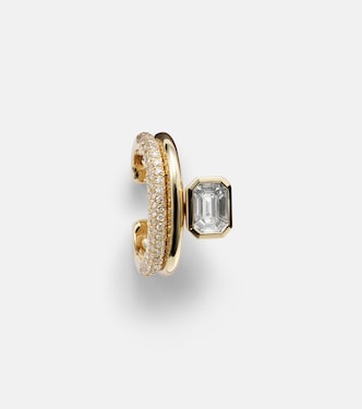 Boucle d'oreille en or 18 ct et diamants | Shay Jewelry