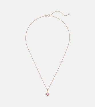 Collana Festival in oro 14kt con tormalina | Stone and Strand