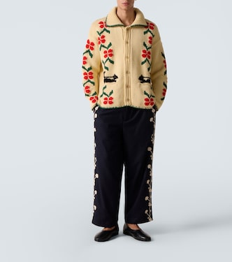 Cardigan Pirate Ship aus Schurwolle | Bode