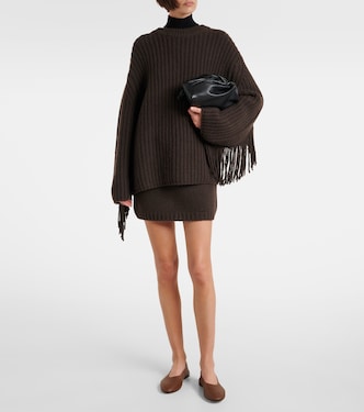 Hilma fringed oversized sweater | Lisa Yang