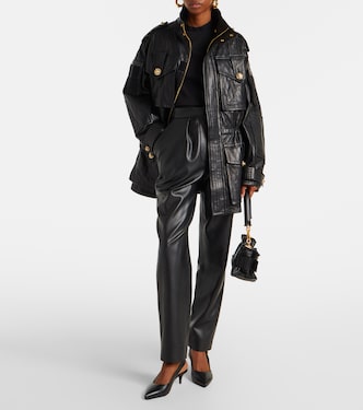 Parka aus Leder | Balmain