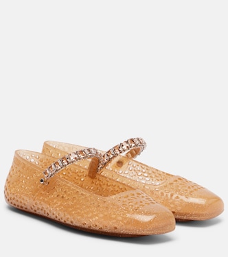Ballerinas Jelly mit Kristallen | Jimmy Choo