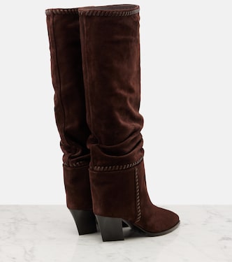 Hart Stitch 60 suede knee-high boots | Jimmy Choo