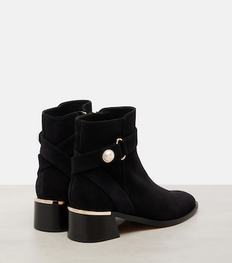 Noor 45 suede ankle boots | Jimmy Choo