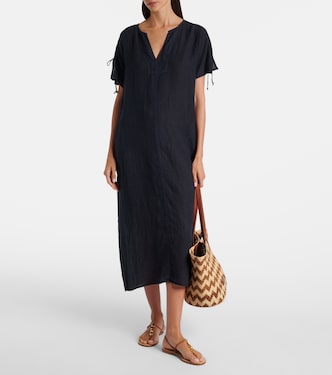 Abito midi Maeve in lino | Velvet