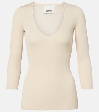 Top Felicia aus einem Baumwollgemisch | Isabel Marant