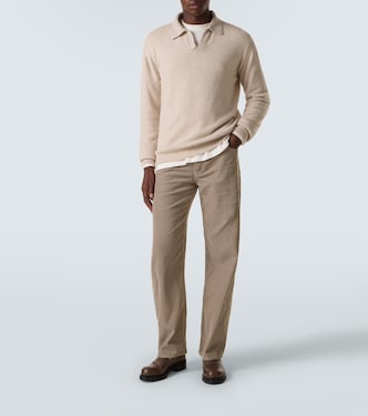 Rossen cotton corduroy straight pants | The Row