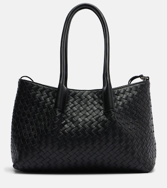 Pinacoteca Small reversible leather tote bag | Bottega Veneta