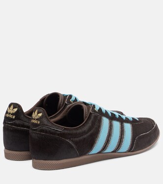 Japan leather-trimmed pony hair sneakers | Adidas