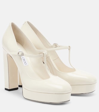 Marene 페이턴트 레더 메리제인 펌프스 | Jimmy Choo