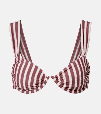 Top de bikini Anniston a rayas | Simkhai