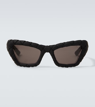 Intrecciato rectangular sunglasses | Bottega Veneta