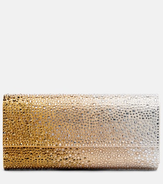 Gradient Perry crystal-embellished clutch | Judith Leiber Couture