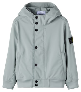 Chaqueta con capucha y logo | Stone Island Junior