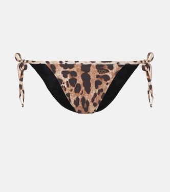Braga de bikini estampada | Dolce&Gabbana