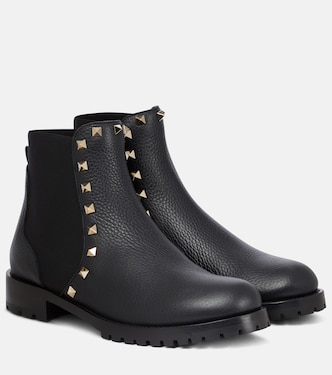 Botas Chelsea Rockstud de piel | Valentino Garavani