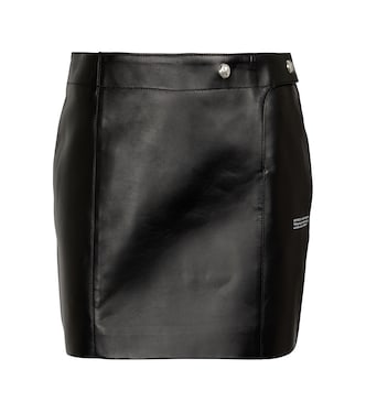 Leather miniskirt | Off-White
