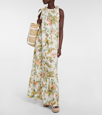 Vacation Maxikleid Dimitra aus Baumwolle | Erdem