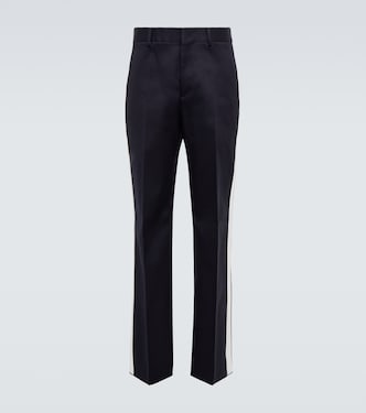 Side-striped cotton pants | Valentino
