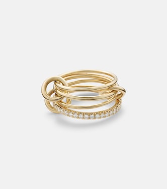 Bague Pisces Pavé en or 18 ct et diamants | Spinelli Kilcollin