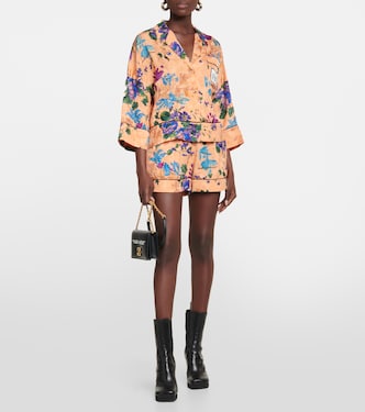 Shorts pigiama in jacquard con stampa | Off-White
