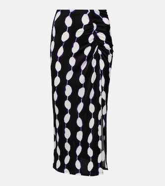 Gonna midi Garcel in jersey | Diane von Furstenberg