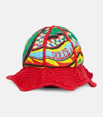 Cappello da pescatore Carretto in misto cotone | Dolce&Gabbana