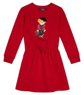 Kleid Polo Bear aus einem Baumwollgemisch | Polo Ralph Lauren Kids