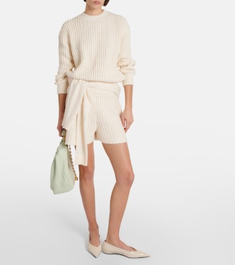 Pullover in maglia di seta a coste | Loro Piana