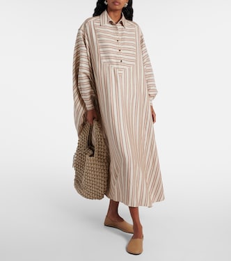 Kaftan aus Leinen und Seide | Loro Piana