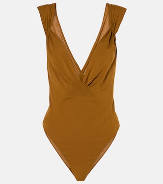 Body in mussola di misto seta | Saint Laurent