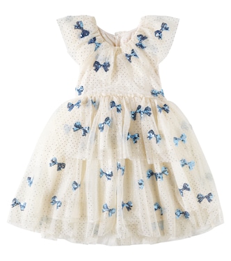 Robe Yvonne en tulle à sequins | Konges Sløjd