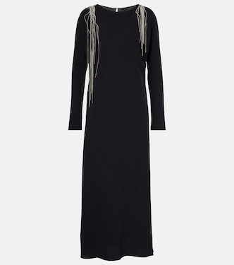 Abito lungo con cristalli | Dries Van Noten
