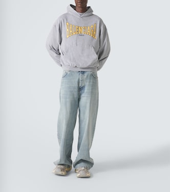 Sudadera con capucha de jersey de algodón | Balenciaga