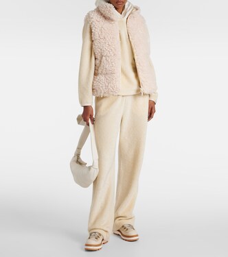 Daunenweste Wourl aus Faux Shearling | Moncler