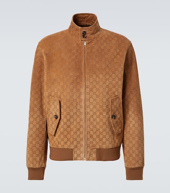 Blouson GG aus Veloursleder | Gucci