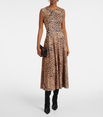 Grace leopard-print maxi dress | Norma Kamali