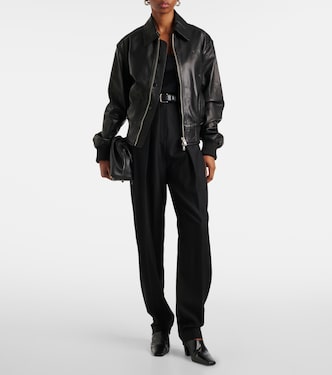 Bomber in pelle | Christopher Esber
