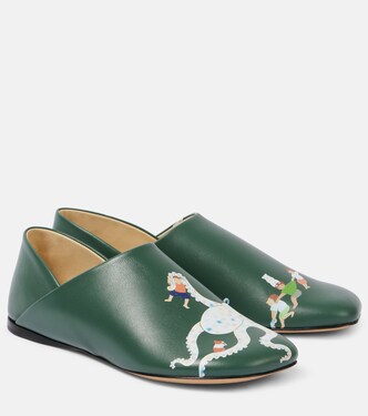 x Suna Fujita Toy leather loafers | Loewe